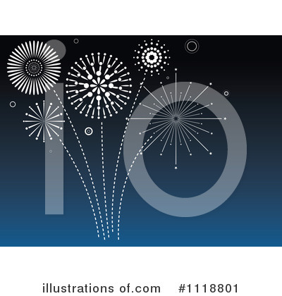 Fireworks Clipart #1118801 by dero