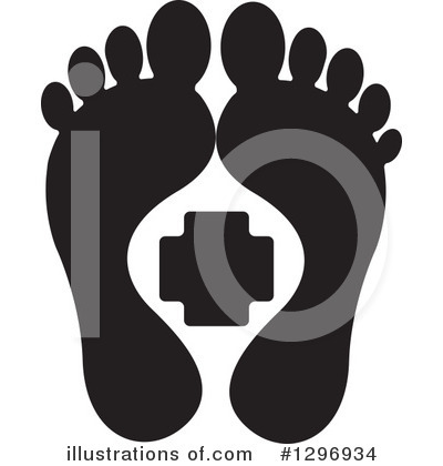 Foot Clipart #1296934 by Lal Perera