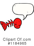 Fish Bones Clipart #1184965 by lineartestpilot