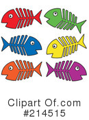 Fish Bones Clipart #214515 by visekart