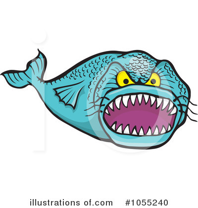 Royalty-Free (RF) Fish Clipart Illustration by Any Vector - Stock Sample #1055240