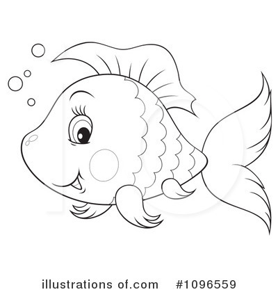Royalty-Free (RF) Fish Clipart Illustration by Alex Bannykh - Stock Sample #1096559
