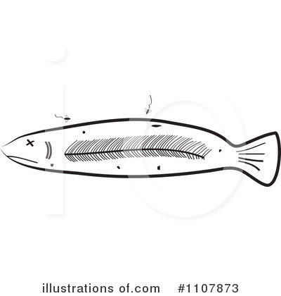 Royalty-Free (RF) Fish Clipart Illustration by Maria Bell - Stock Sample #1107873