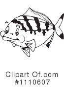 Fish Clipart #1110607 by Dennis Holmes Designs