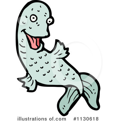 Royalty-Free (RF) Fish Clipart Illustration by lineartestpilot - Stock Sample #1130618