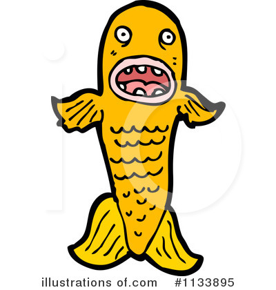 Royalty-Free (RF) Fish Clipart Illustration by lineartestpilot - Stock Sample #1133895