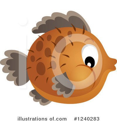 Puffer Fish Clipart #1240283 by visekart