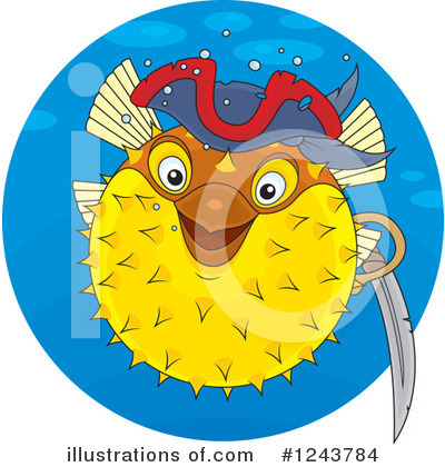 Royalty-Free (RF) Fish Clipart Illustration by Alex Bannykh - Stock Sample #1243784