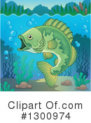 Fish Clipart #1300974 by visekart