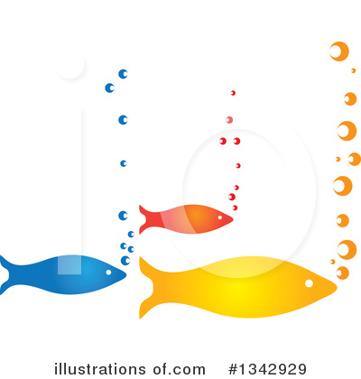 Royalty-Free (RF) Fish Clipart Illustration by ColorMagic - Stock Sample #1342929