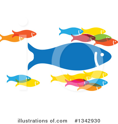 Fish Clipart #1342930 by ColorMagic