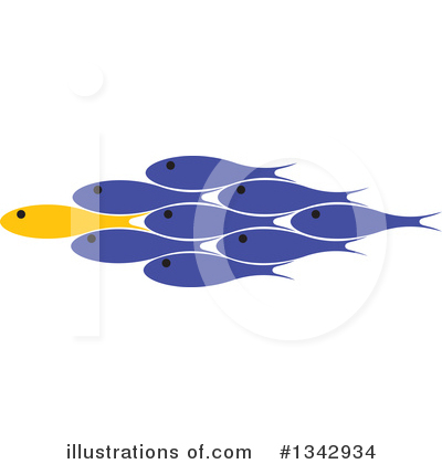 Fish Clipart #1342934 by ColorMagic
