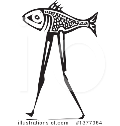 Royalty-Free (RF) Fish Clipart Illustration by xunantunich - Stock Sample #1377964