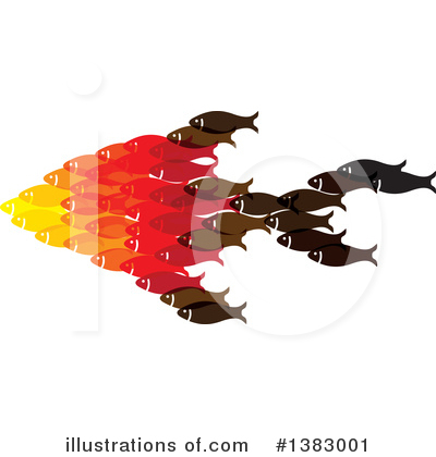 Royalty-Free (RF) Fish Clipart Illustration by ColorMagic - Stock Sample #1383001
