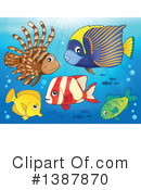 Fish Clipart #1387870 by visekart