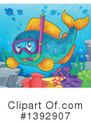 Fish Clipart #1392907 by visekart