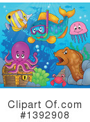 Fish Clipart #1392908 by visekart