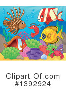 Fish Clipart #1392924 by visekart