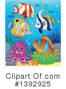 Fish Clipart #1392925 by visekart