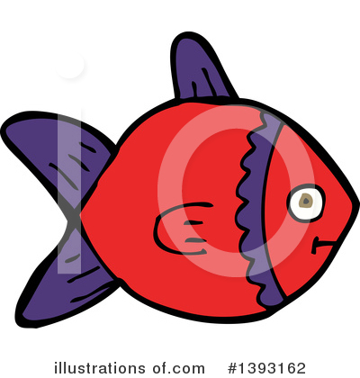 Royalty-Free (RF) Fish Clipart Illustration by lineartestpilot - Stock Sample #1393162