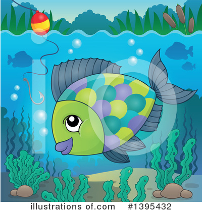 Fishing Clipart #1395432 by visekart