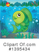 Fish Clipart #1395434 by visekart