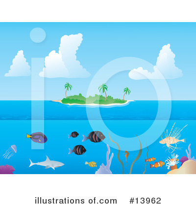 Royalty-Free (RF) Fish Clipart Illustration by Rasmussen Images - Stock Sample #13962
