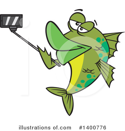 Royalty-Free (RF) Fish Clipart Illustration by toonaday - Stock Sample #1400776