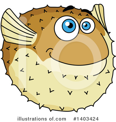 Royalty-Free (RF) Fish Clipart Illustration by Vector Tradition SM - Stock Sample #1403424