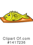 Fish Clipart #1417236 by patrimonio