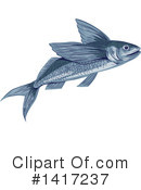 Fish Clipart #1417237 by patrimonio