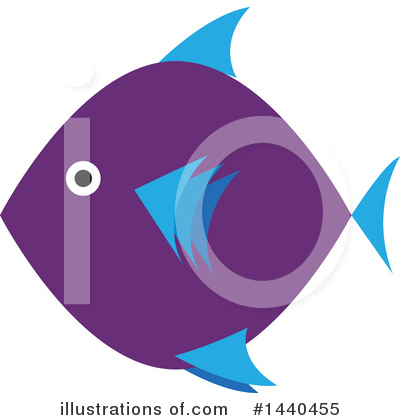 Royalty-Free (RF) Fish Clipart Illustration by ColorMagic - Stock Sample #1440455