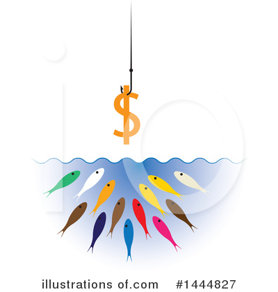 Fishing Hook Clipart #1444827 by ColorMagic