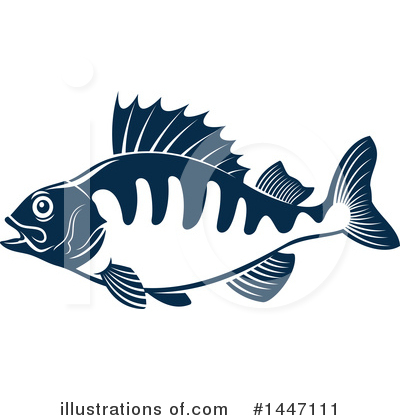 Royalty-Free (RF) Fish Clipart Illustration by Vector Tradition SM - Stock Sample #1447111
