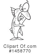 Fish Clipart #1458770 by toonaday