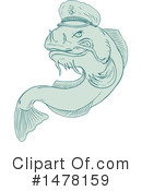 Fish Clipart #1478159 by patrimonio