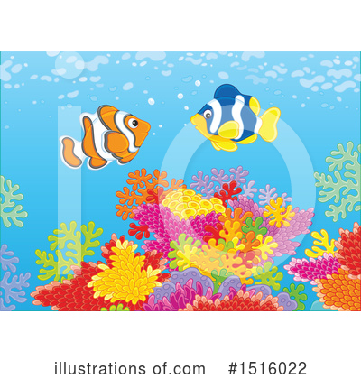 Clownfish Clipart #1516022 by Alex Bannykh