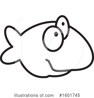Royalty-Free (RF) Fish Clipart Illustration by Johnny Sajem - Stock Sample #1601745