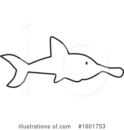 Shark Clipart #1601753 by Johnny Sajem