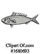 Fish Clipart #1680693 by patrimonio