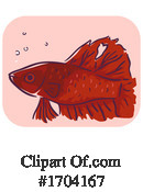 Fish Clipart #1704167 by BNP Design Studio