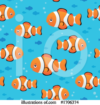 Royalty-Free (RF) Fish Clipart Illustration by visekart - Stock Sample #1706374