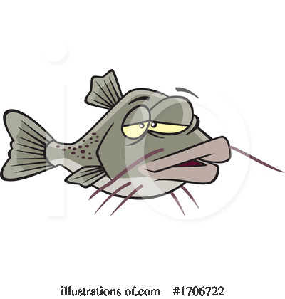 Royalty-Free (RF) Fish Clipart Illustration by toonaday - Stock Sample #1706722