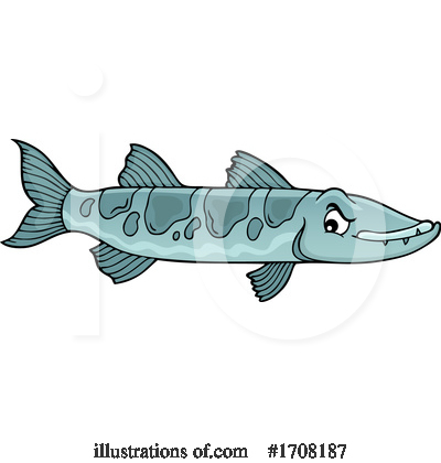 Royalty-Free (RF) Fish Clipart Illustration by visekart - Stock Sample #1708187