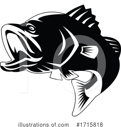 Royalty-Free (RF) Fish Clipart Illustration by patrimonio - Stock Sample #1715818
