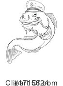Fish Clipart #1715824 by patrimonio