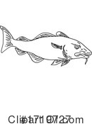 Fish Clipart #1719727 by patrimonio