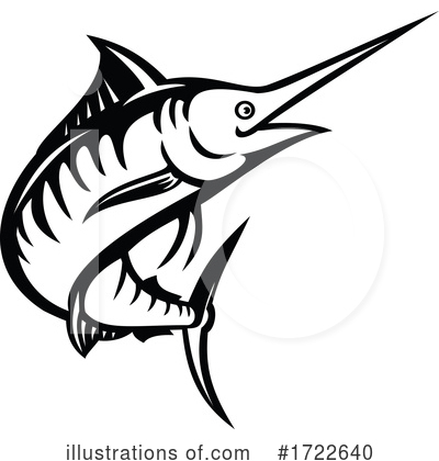 Royalty-Free (RF) Fish Clipart Illustration by patrimonio - Stock Sample #1722640