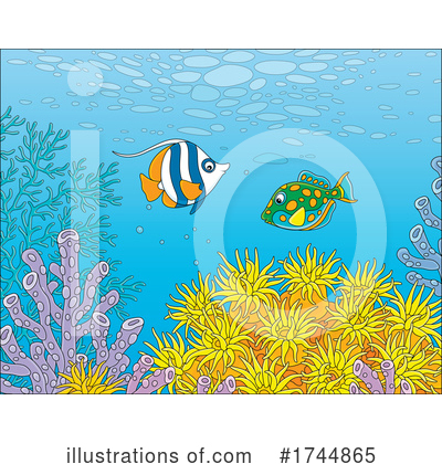 Royalty-Free (RF) Fish Clipart Illustration by Alex Bannykh - Stock Sample #1744865