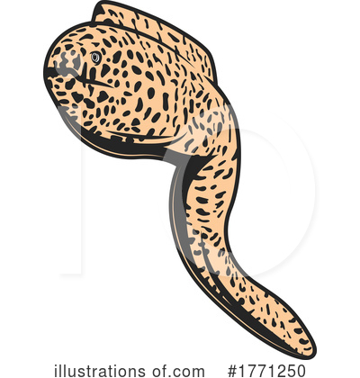 Eel Clipart #1771250 by Vector Tradition SM